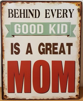 Behind every kid is a great mom wandbord