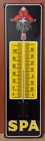 Spa emaille thermometer oor model