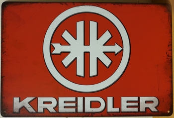 Kreidler Logo wandbord metaal
