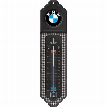 BMW Thermometer logo pepita metalen thermo