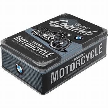 BMW Legends motorcycles superior metalen koekblik voorraad
