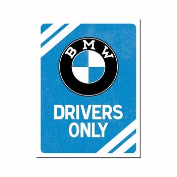 BMW Drivers only magneet