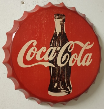 Coca cola Dop metalen botle cap