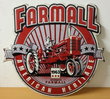 Farmall mc cormick american heritage metalen uitgesneden