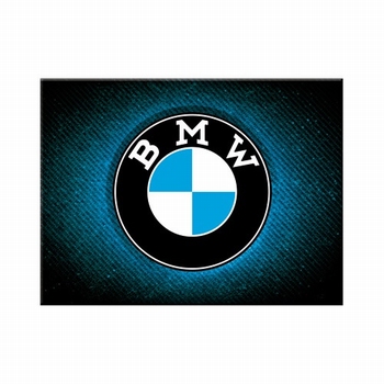 BMW blauwe logo magneet