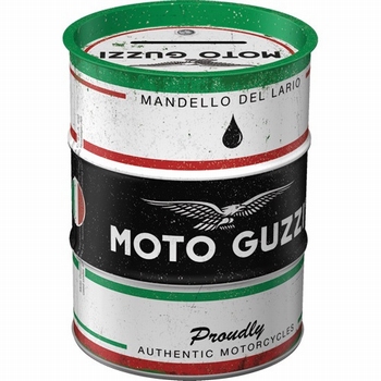 Moto guzzi spaarpot italian motorcycle oil barrel