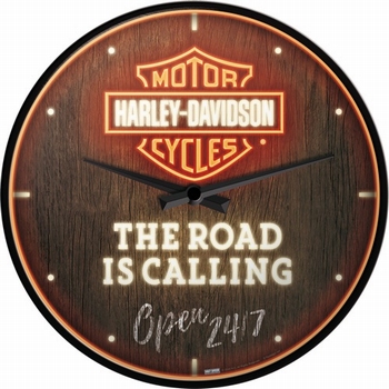 Harley Davidson road is calling  wandklok