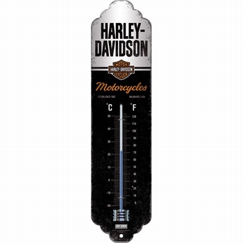 Harley Davidson motorcycles metalen thermometer