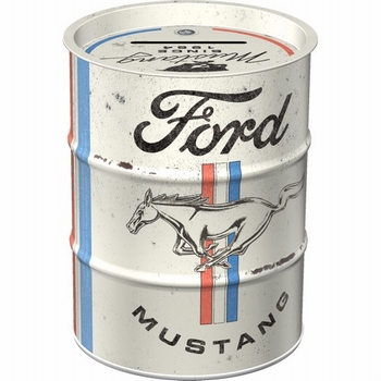 Ford mustang oil barrel spaarpot