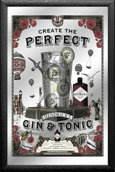 Perfect Hendrick's gin & tonic spiegel