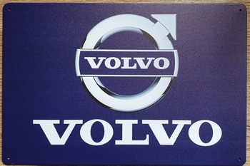 Volvo Logo reclamebord van metaal