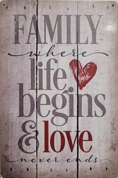 Family were life begins love nerver ends wandbord meta