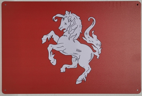 Twente provincie metalen wandbord