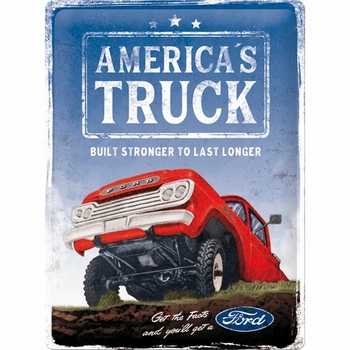 Ford America's truckF100 special edition metalen rel