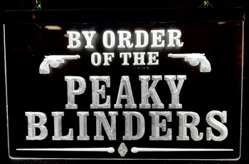 By order of the Peaky blinders witte led