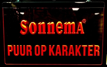 Sonnema puur op karakter rode led lamp