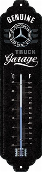 Mercedes truck garage thermometer