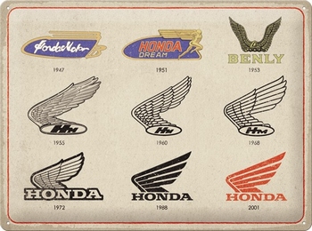 Honda logo's metalen reclamebord reliëf wandbord