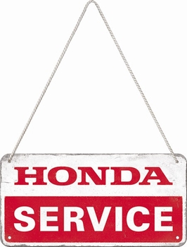 Honda service metalen bord hanging sign