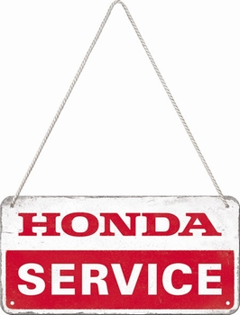 Honda service metalen bord hanging sign