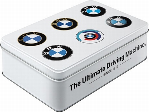 BMW logo's metalen koekblik