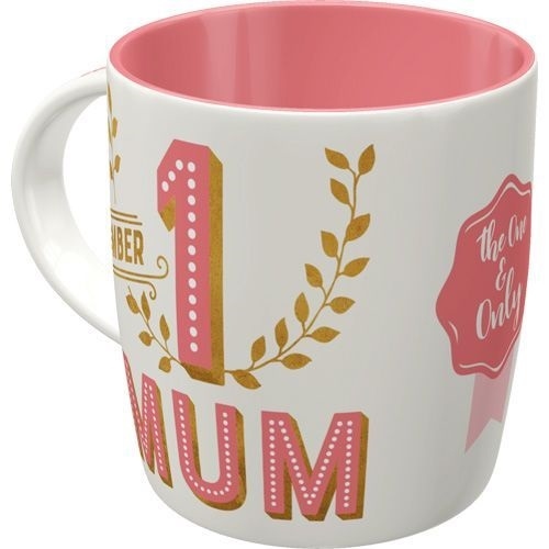 Number 1 mum moeder mama mok beker