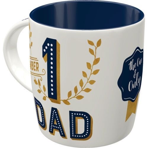 Number 1 dad vader mok beker