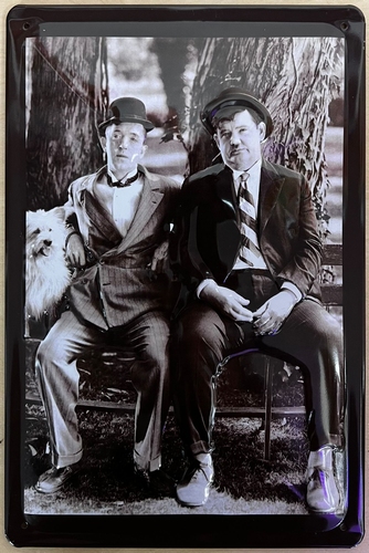 Laurel en Hardy metalen