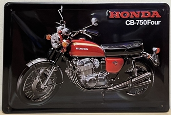 Honda CB750 Four motor relief wandbord