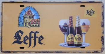 Leffe Bier License plate