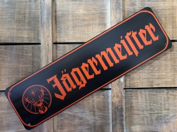 Jagermeister reclamebord metaal