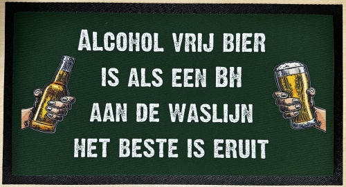 Alcohol vrij bier BH waslijn barmat barrunner