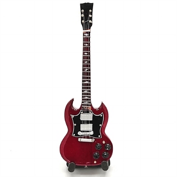 miniatuur gitaar Angus Young ACDC