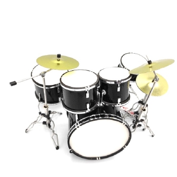 Mini Drumstel Set Replica Mod. Black Kiss