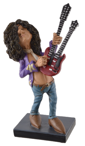 Jimmy Page Led Zeppelin  by Warren Stratfor