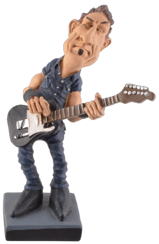 Bruce Springsteen Beeldje by Warren Stratford