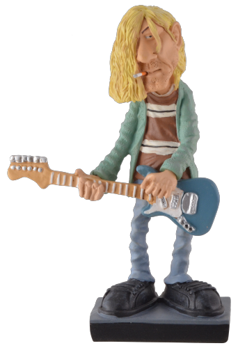 Kurt Cobain - Nirvana Beeldje by Warren Stratford