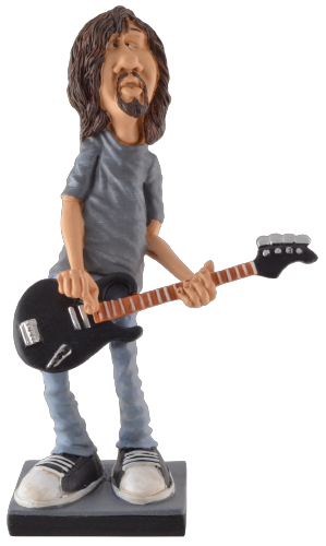 Krist Novoselic - Nirvana Beeldje by Warren Stratford