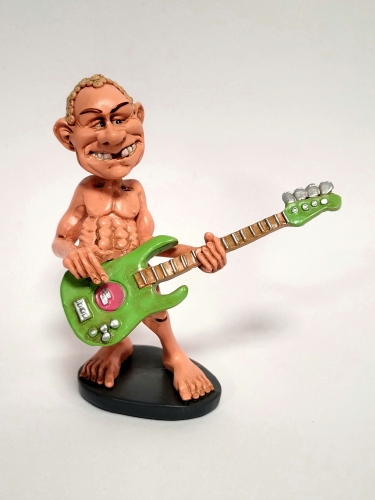Flea Red Hot Chili Peppers Beeldje by Warren Stratfort