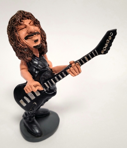 Kirk Hammett Metallica Beeldje by Warren Stratford