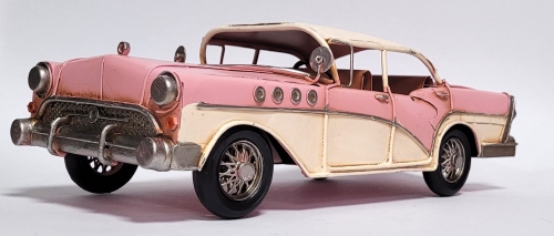 Amerikaanse roze auto Buick special