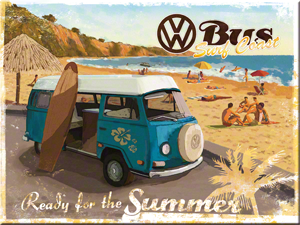 Magneet  Volkswagen VW Summer bus