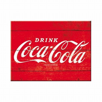 Coca cola rood logo Magneet