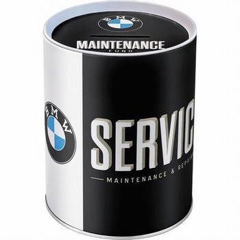 BMW Service maintenance en repair spaarpot metaal