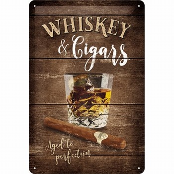 Whiskey and cigars  relief wandbord