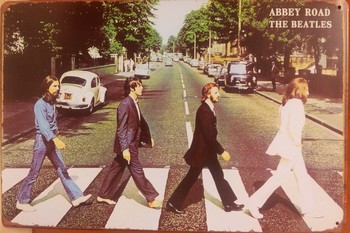 Beatles abbey road metaal