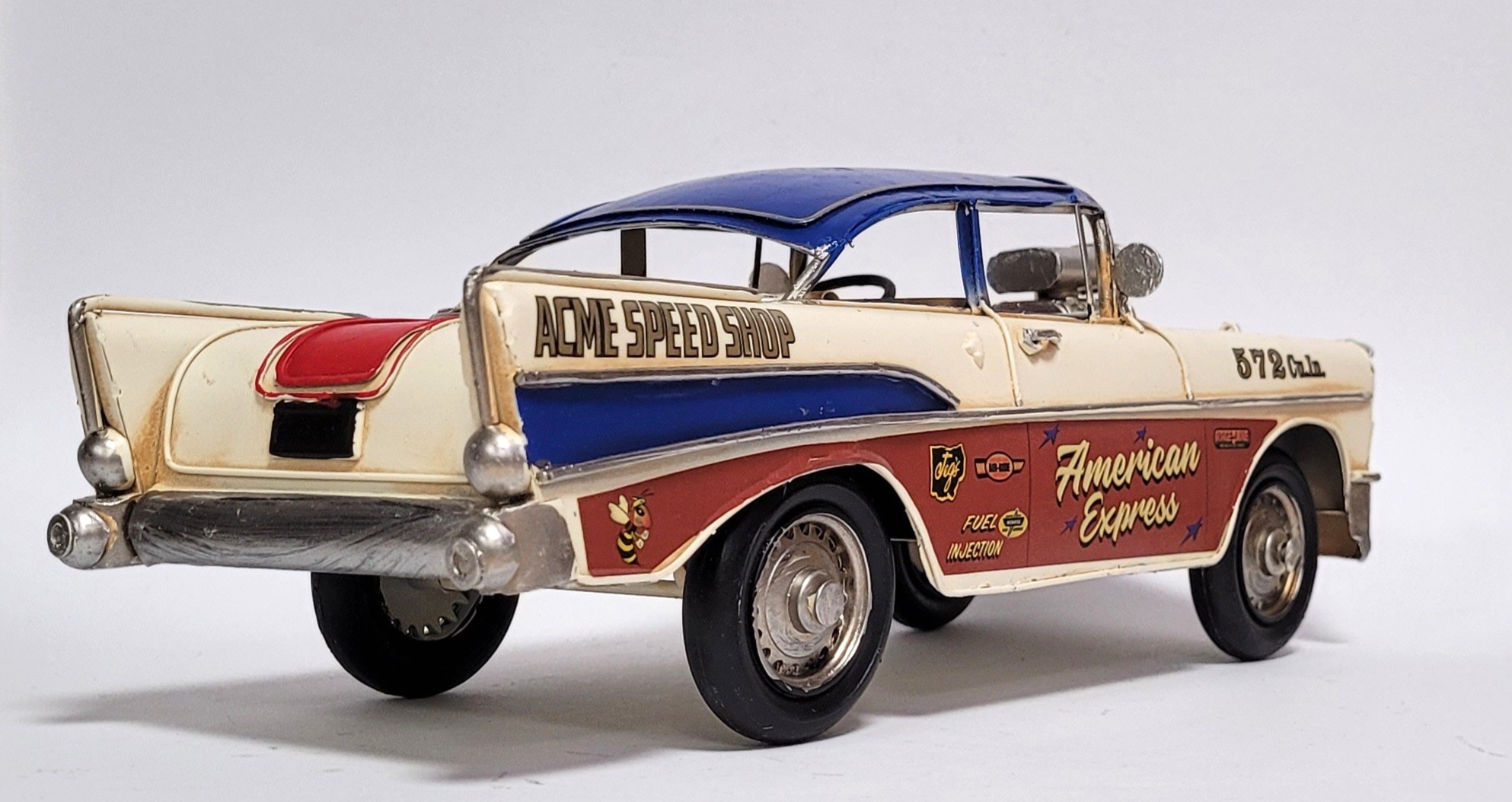 America express oldtimer rally metalen modelauto