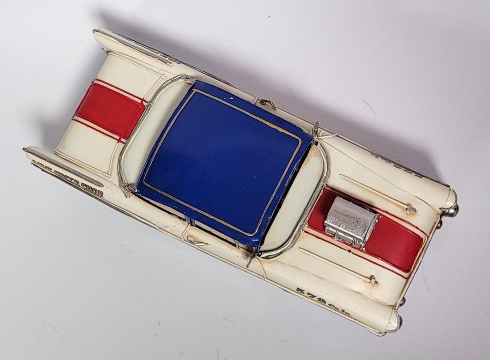 America express oldtimer rally metalen modelauto