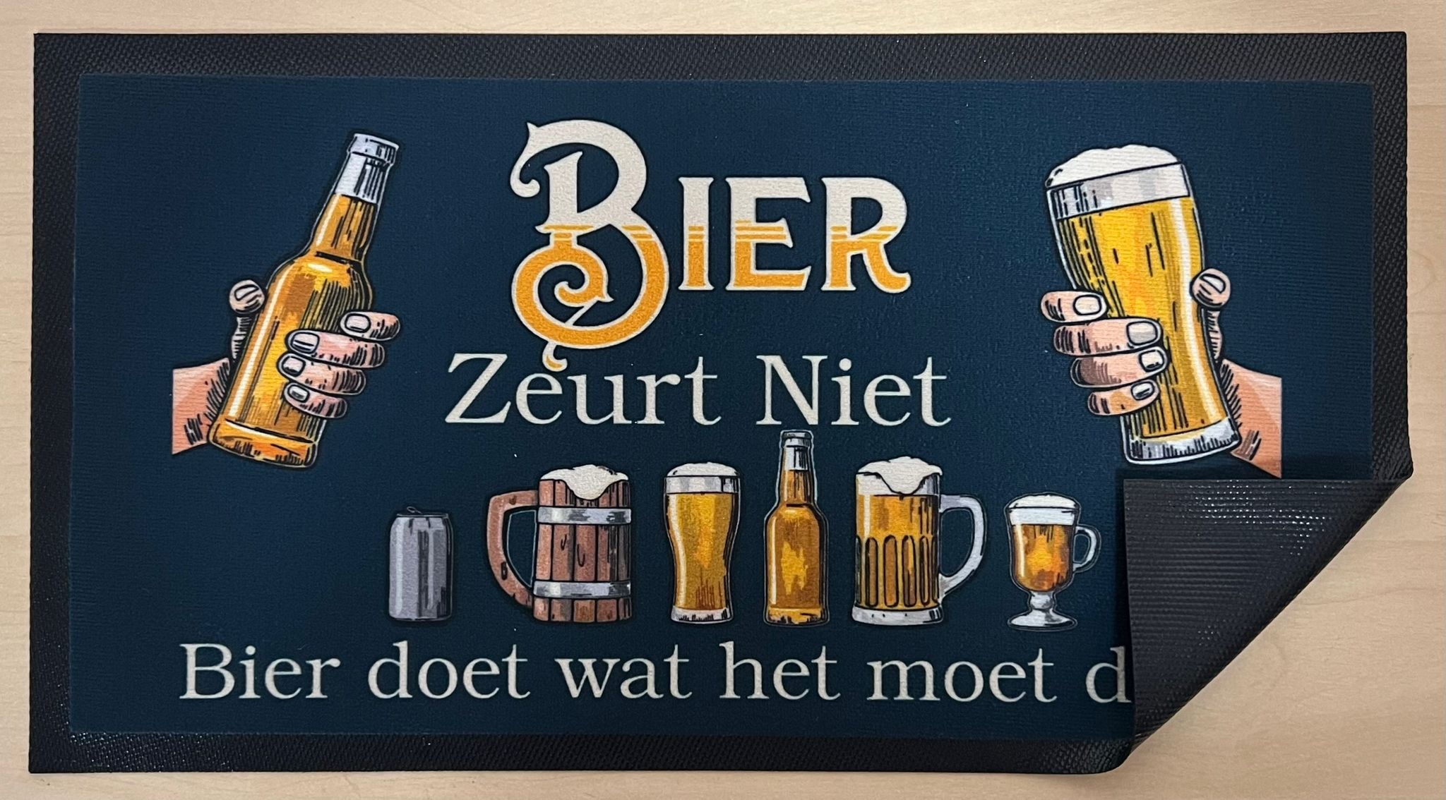 Bier zeurt niet barmat