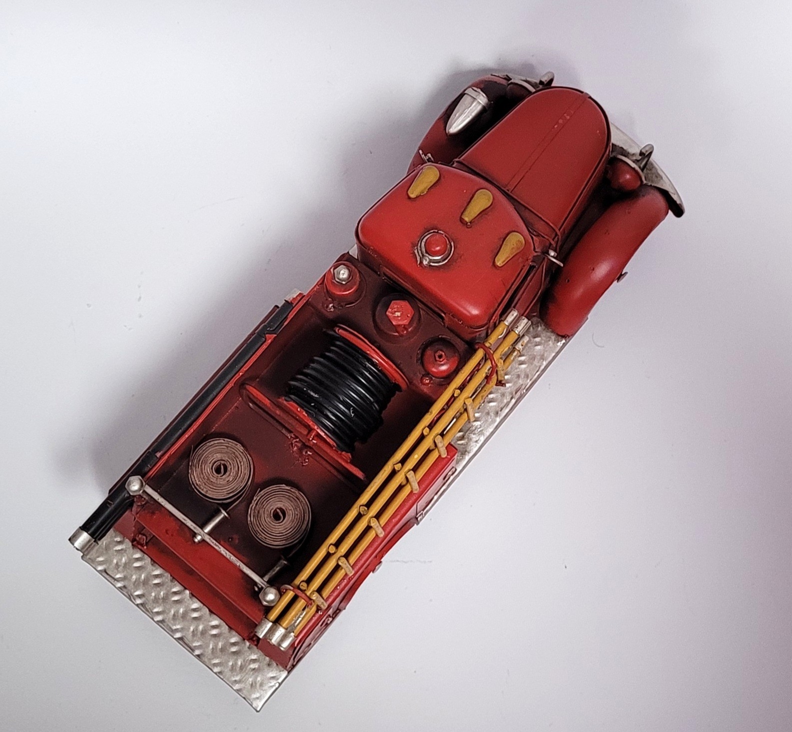 Brandweer met trap